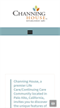 Mobile Screenshot of channinghouse.org